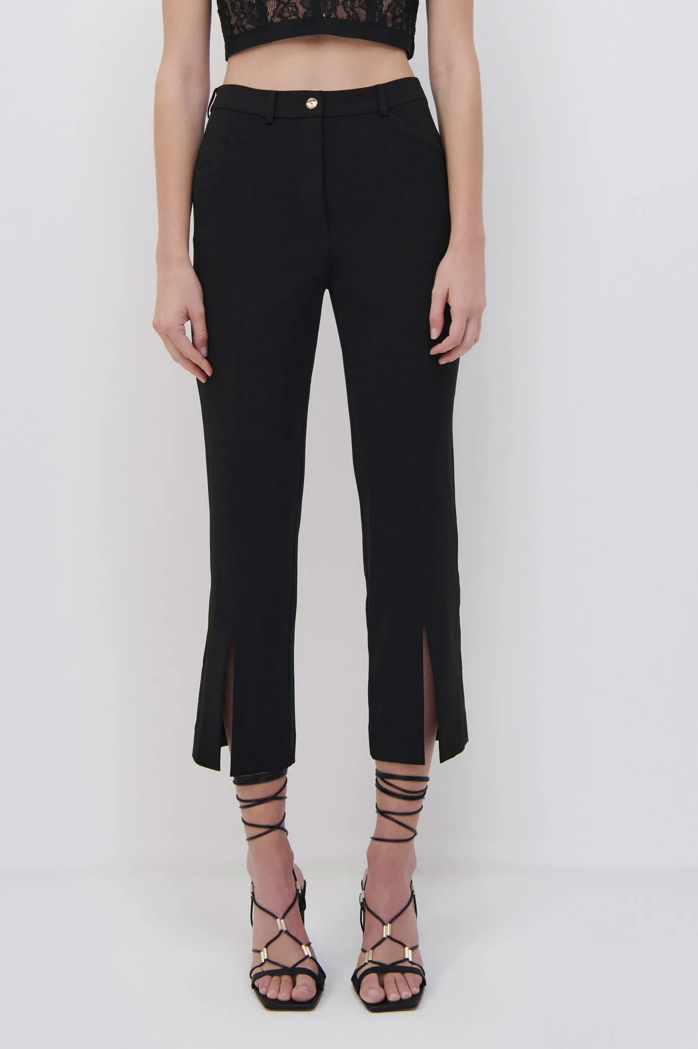 Ivy Front Slit Pant sold by Jonathan Simkhai product image thumbnail 3