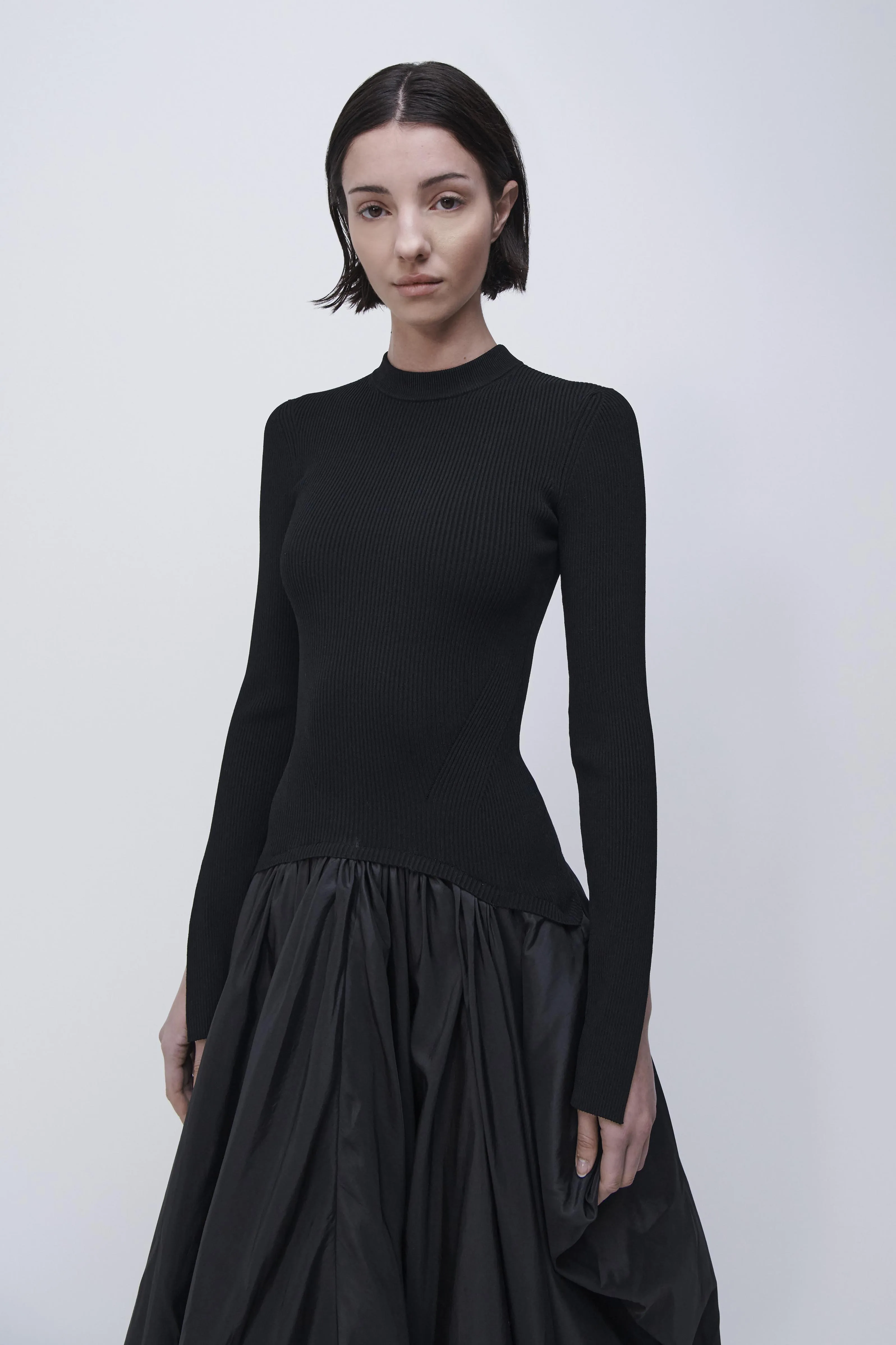 Kenlie Combo Dress sold by Jonathan Simkhai product image thumbnail 4