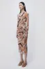 Kensingten Printed Mesh Skirt sold by Jonathan Simkhai
