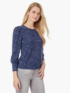 Puff Sleeve Textured Knit Top sold by Jones New York