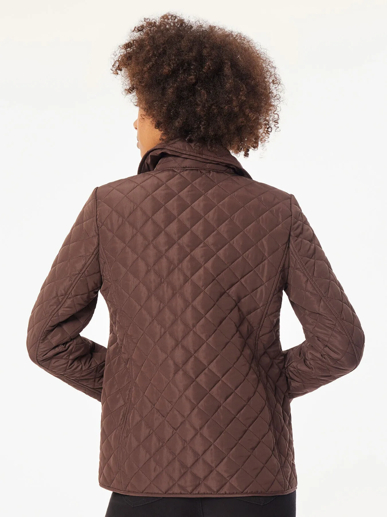 Five-Button Quilted Jacket sold by Jones New York product image thumbnail 3