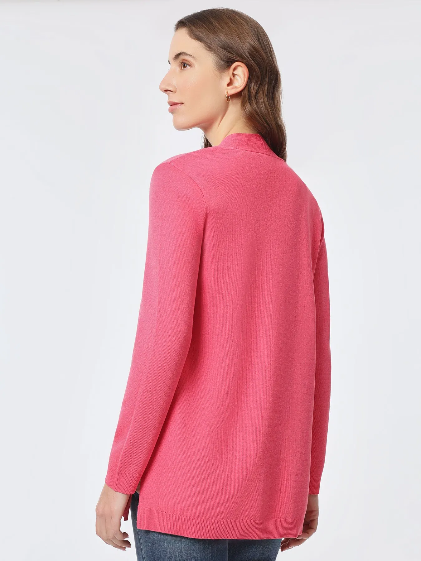 Plus Size Open Front Icon Cardigan sold by Jones New York product image thumbnail 3