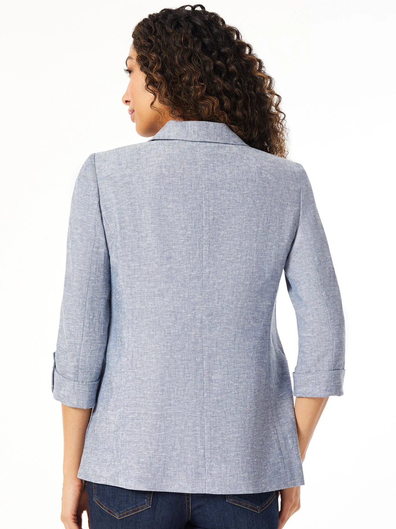 Open Front Patch Pocket Jacket sold by Jones New York product image thumbnail 5