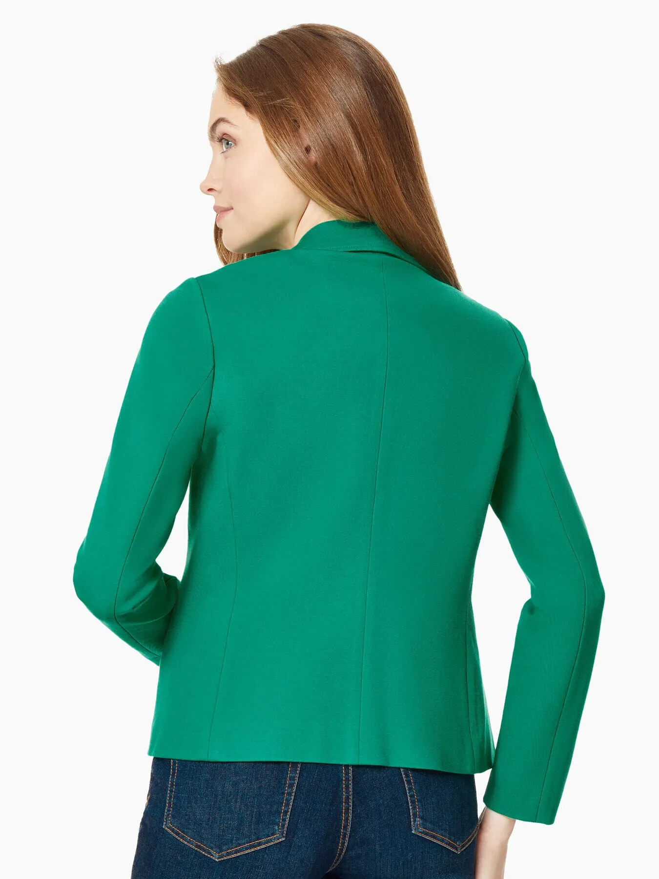 Modern Compression Faux Double Breasted Blazer sold by Jones New York product image thumbnail 3