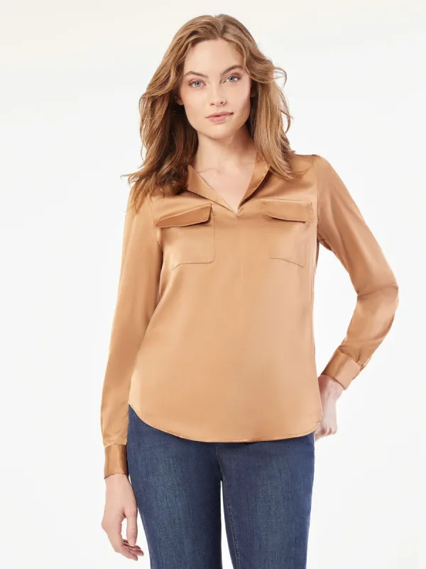 Simplified Utility Blouse sold by Jones New York