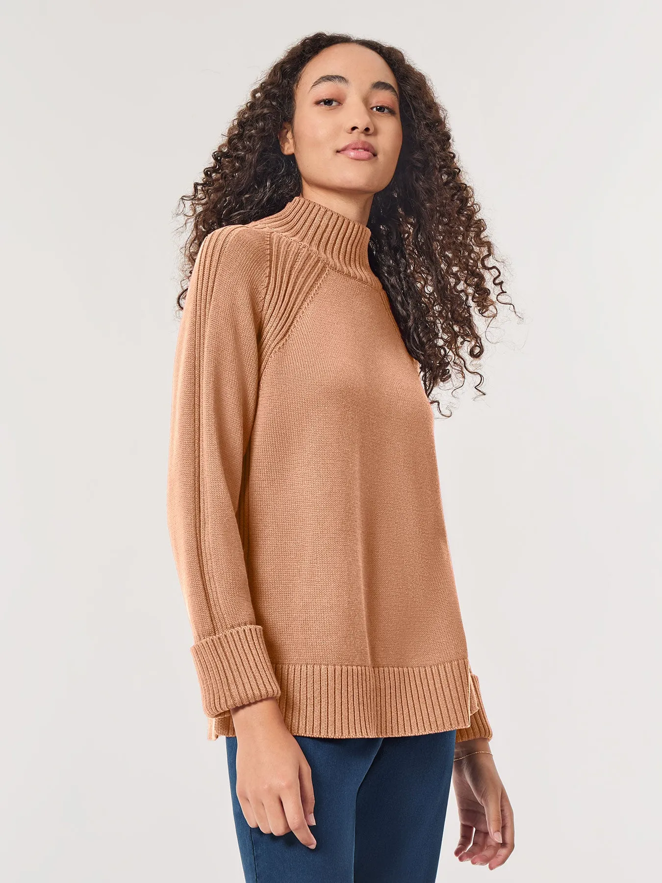 Directional Ribbed Sweater sold by Jones New York product image thumbnail 2
