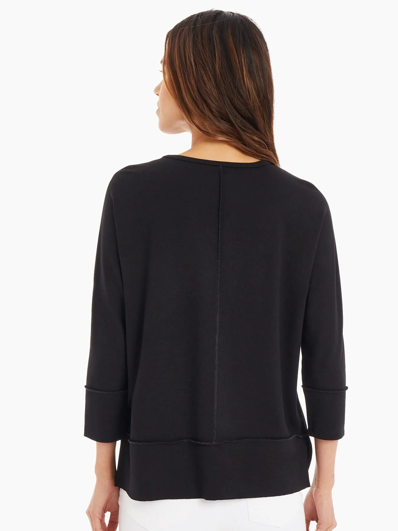 Plus Size Seam Detail Dolman Tunic sold by Jones New York product image thumbnail 5