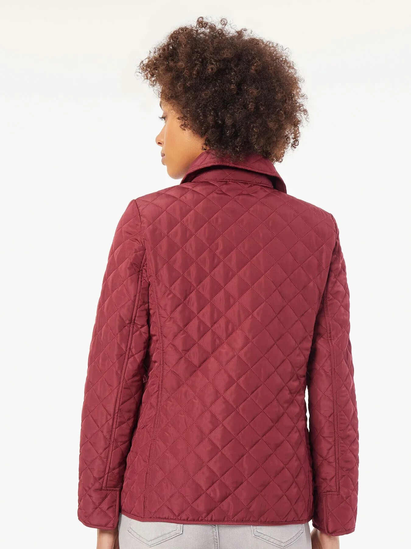Five-Button Quilted Jacket sold by Jones New York product image thumbnail 3