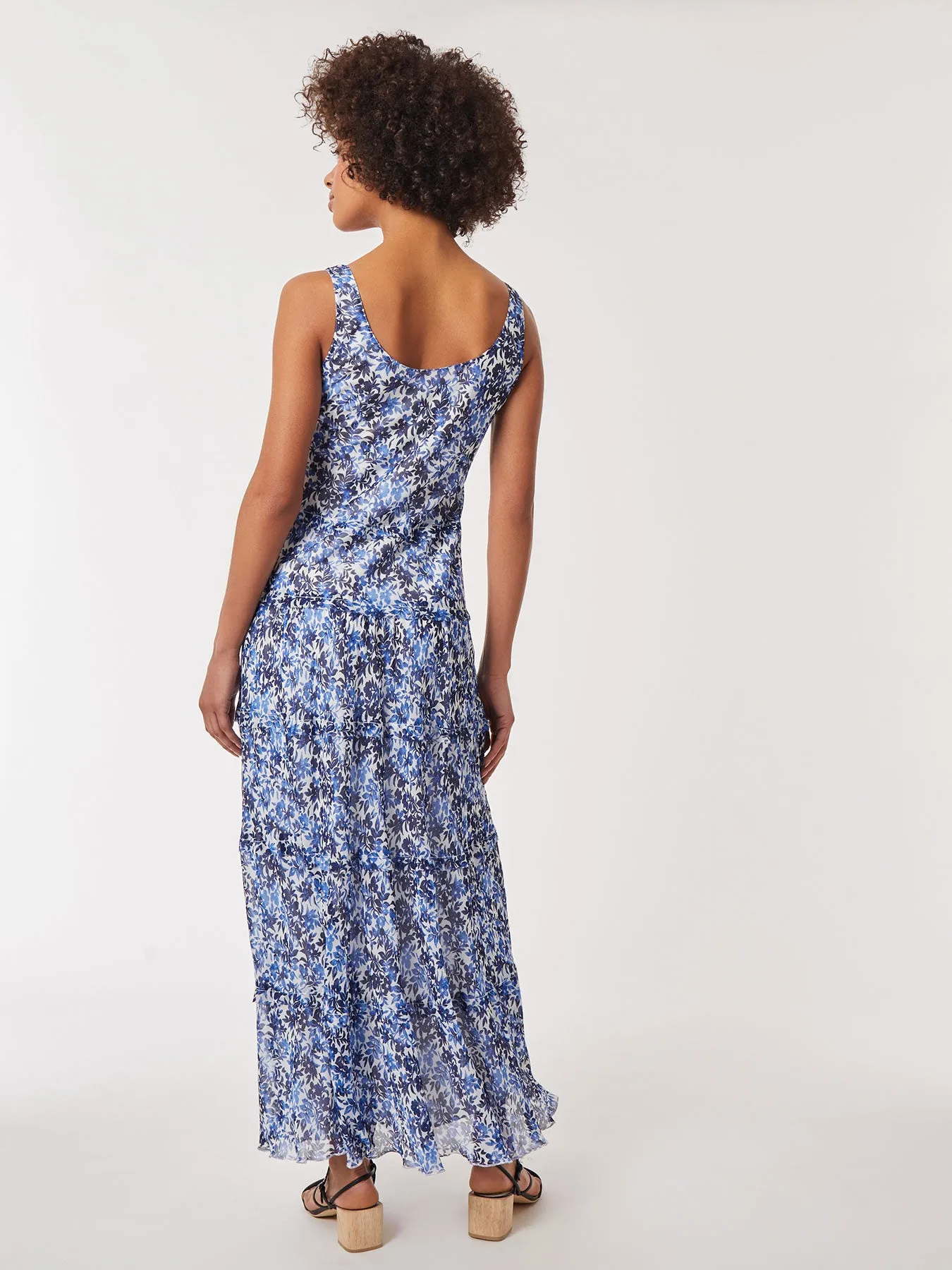 Floral Tiered Chiffon Dress sold by Jones New York product image thumbnail 4