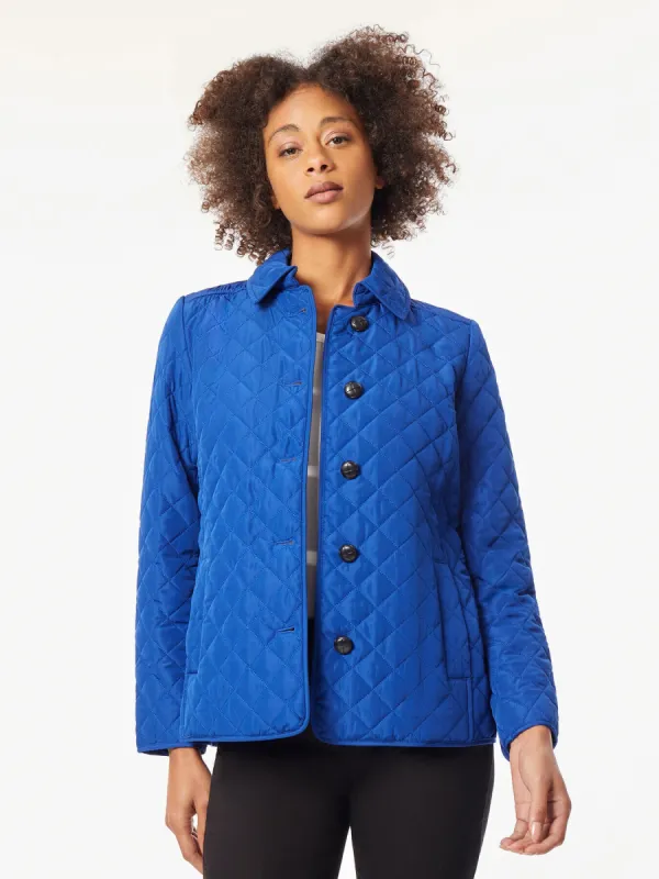 Five-Button Quilted Jacket sold by Jones New York