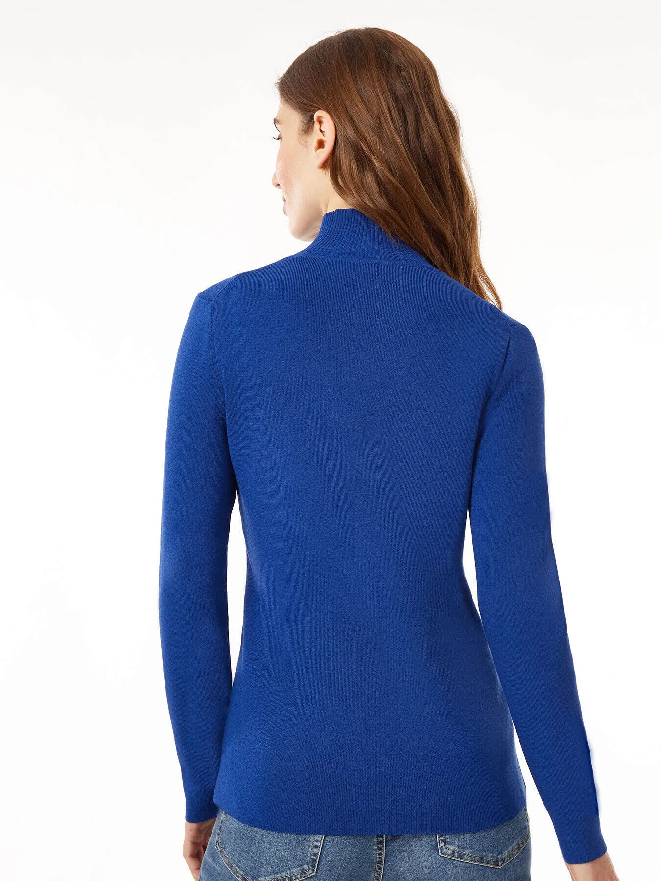 Long Sleeve Mock Neck Knit Sweater sold by Jones New York product image thumbnail 3