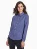 Dotted Easy-Care Oxford Button-Up Shirt sold by Jones New York