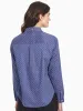 Dotted Easy-Care Oxford Button-Up Shirt sold by Jones New York