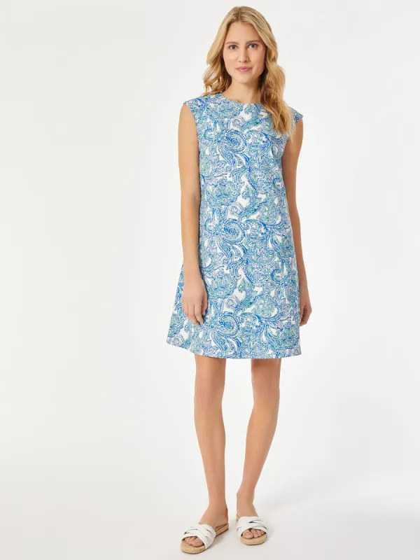 Plus Size Linen Short Sleeve Swing Dress sold by Jones New York