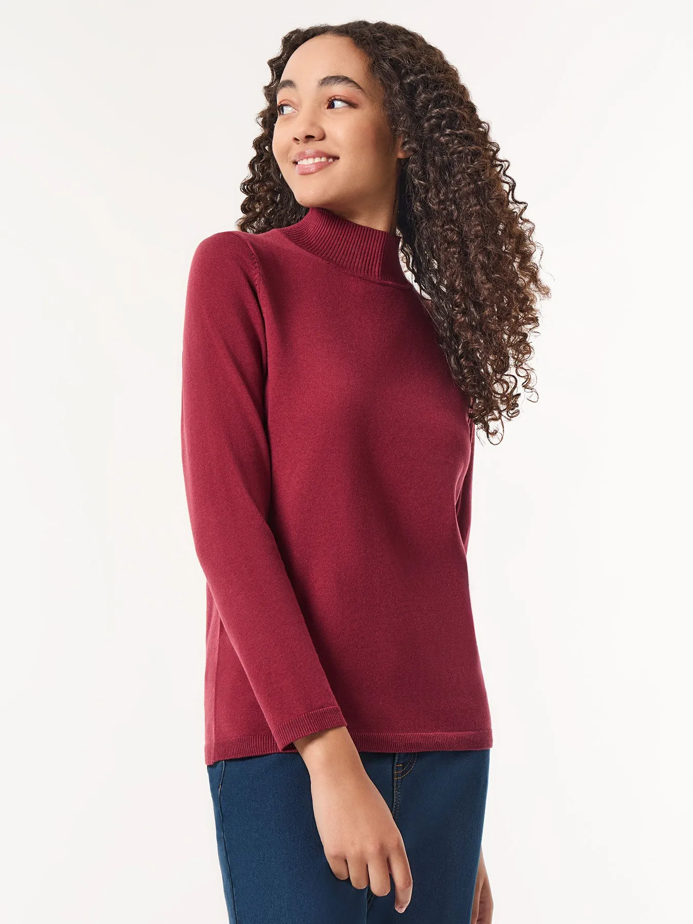 Long Sleeve Mock Neck Sweater sold by Jones New York product image thumbnail 2