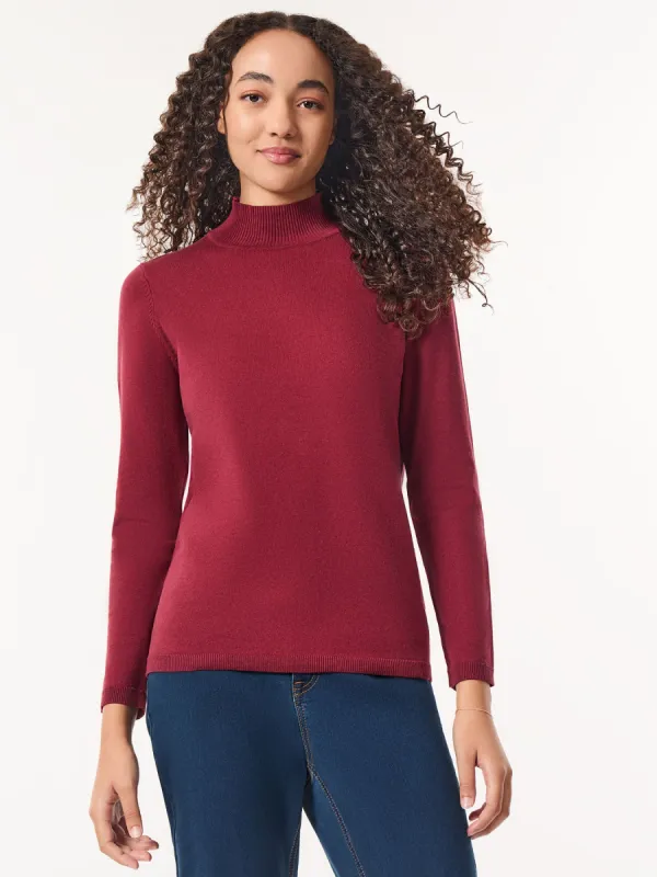 Long Sleeve Mock Neck Sweater sold by Jones New York
