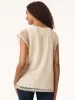 Plus Size Drop Shoulder Top, Lafayette Lace sold by Jones New York