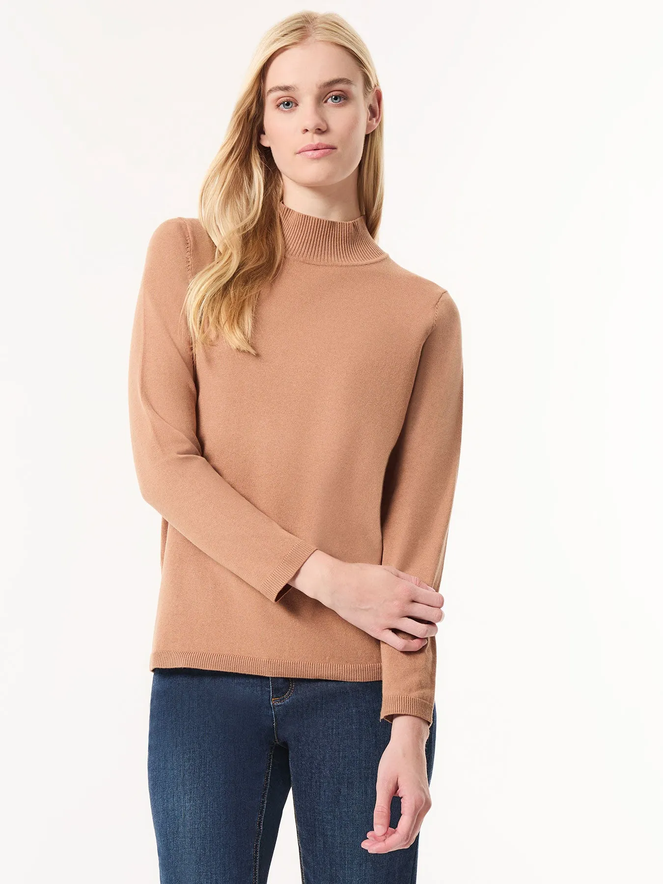 Long Sleeve Mock Neck Sweater sold by Jones New York