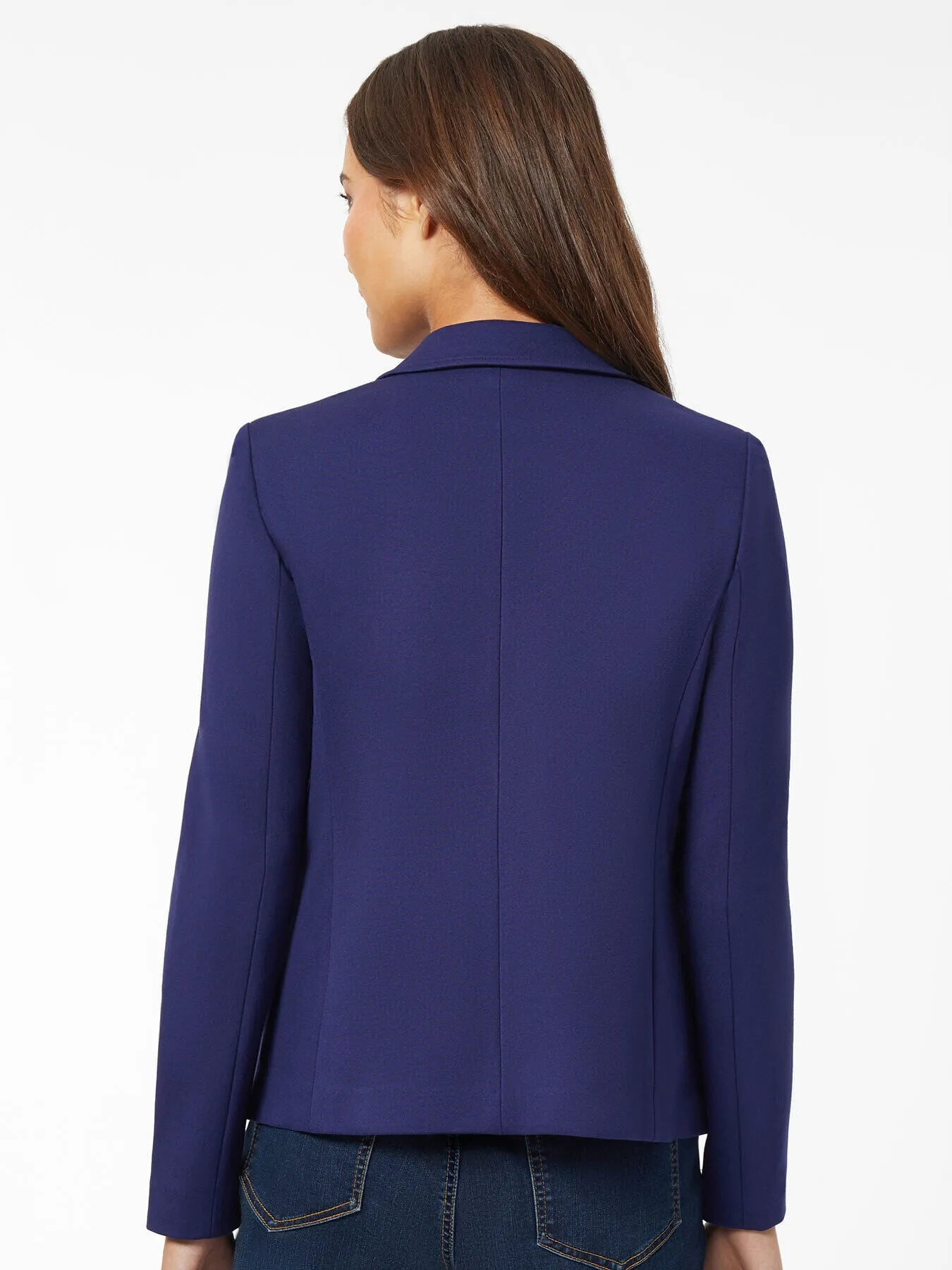 Modern Compression Faux Double Breasted Jacket sold by Jones New York product image thumbnail 3