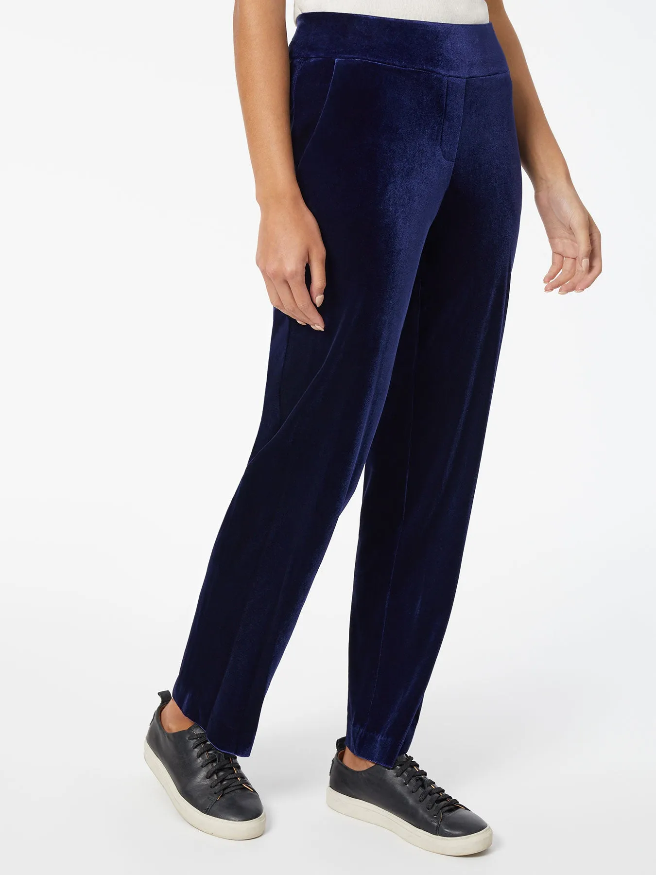 Pull-On Velour Straight Leg Pants sold by Jones New York product image thumbnail 2