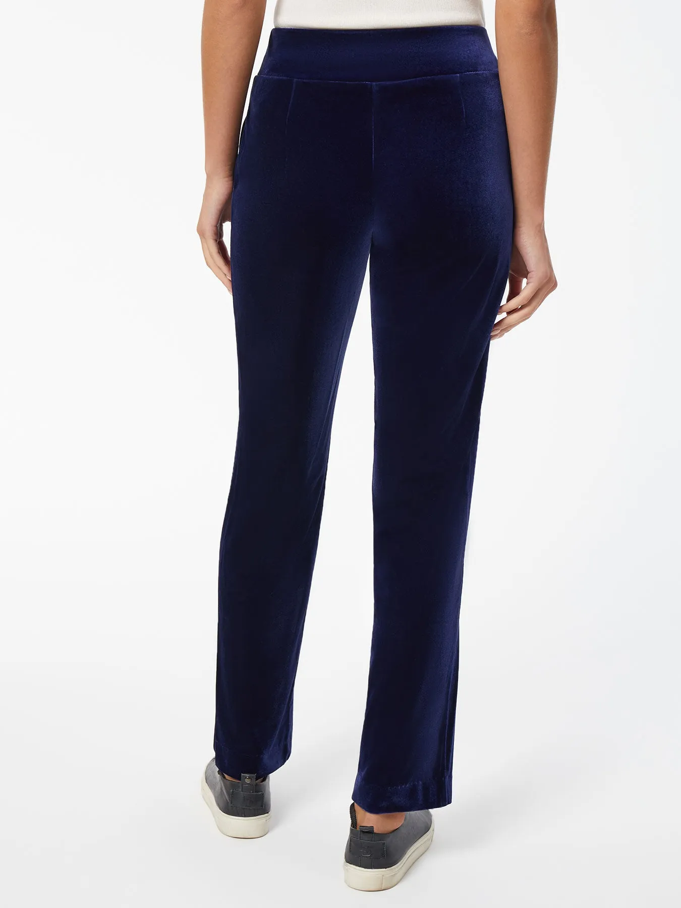 Pull-On Velour Straight Leg Pants sold by Jones New York product image thumbnail 3