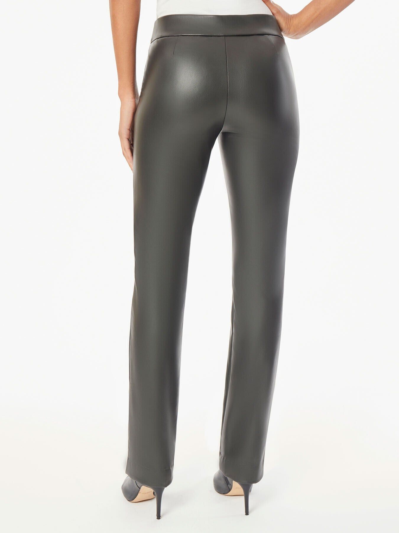 Vegan Leather Pull-On Pants sold by Jones New York product image thumbnail 3