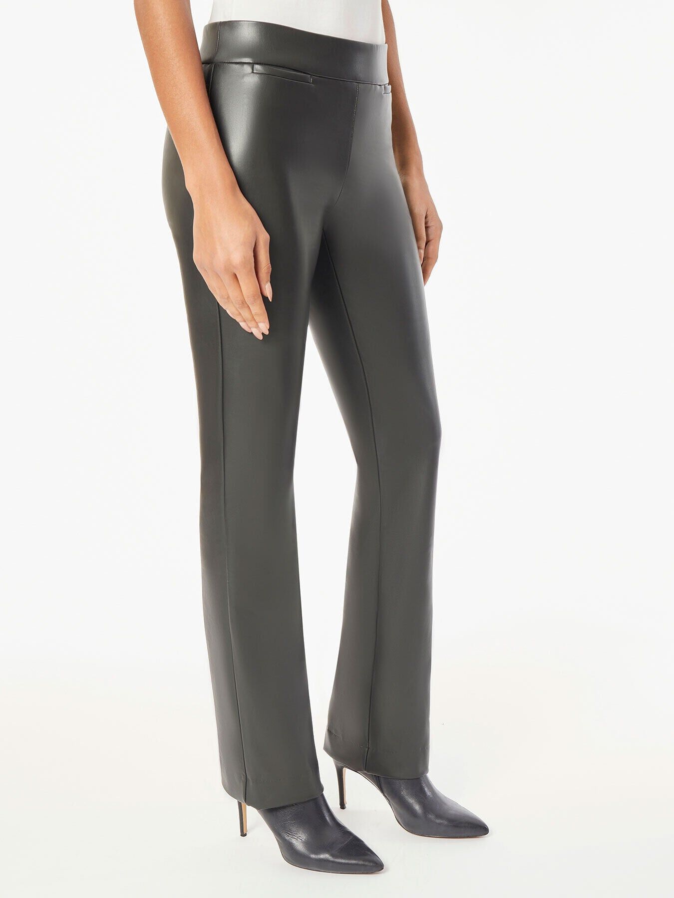 Vegan Leather Pull-On Pants sold by Jones New York product image thumbnail 2