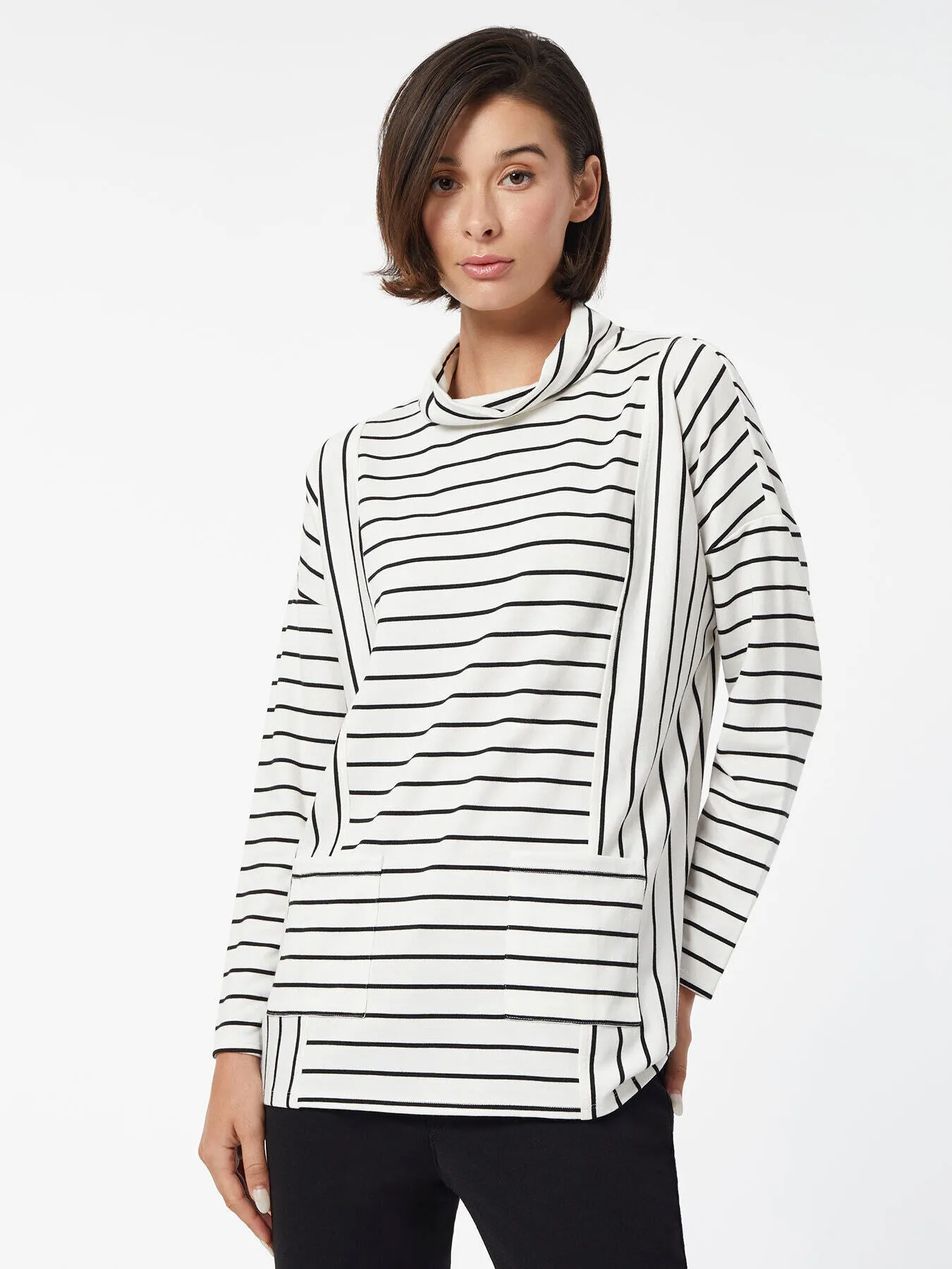 Mock-Neck Dolman Pullover sold by Jones New York