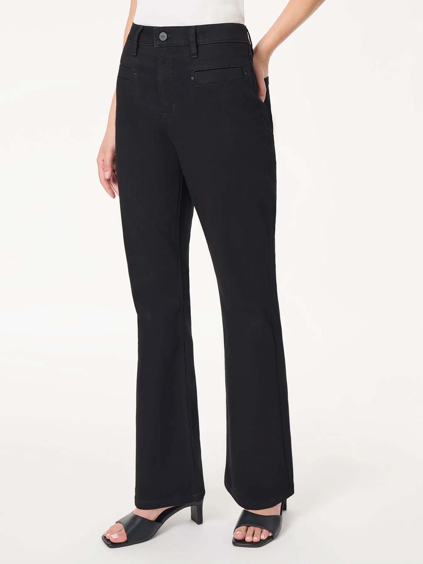 Lexington High Rise Flare Jeans, Onyx Wash sold by Jones New York product image thumbnail 2