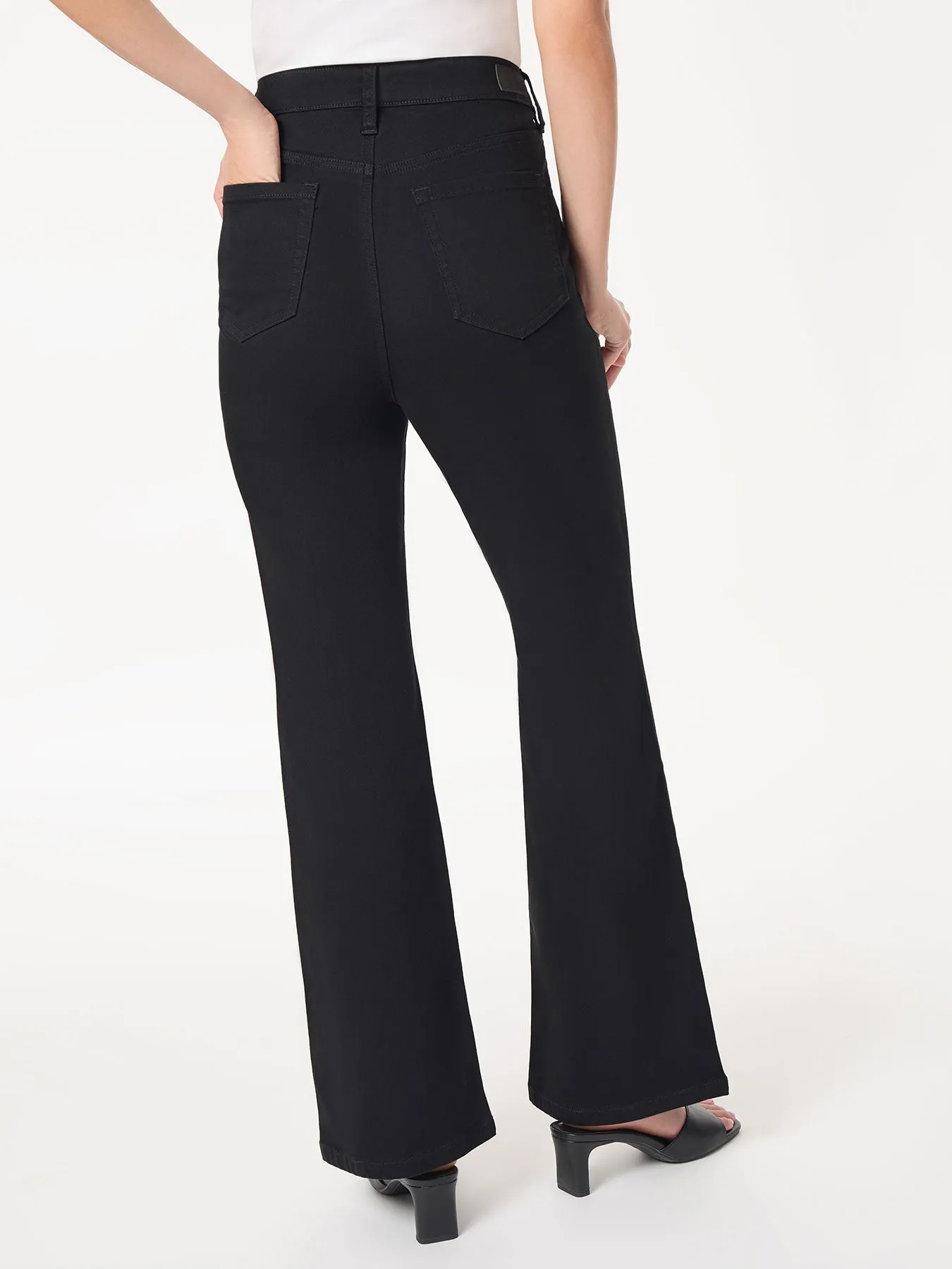 Lexington High Rise Flare Jeans, Onyx Wash sold by Jones New York product image thumbnail 3