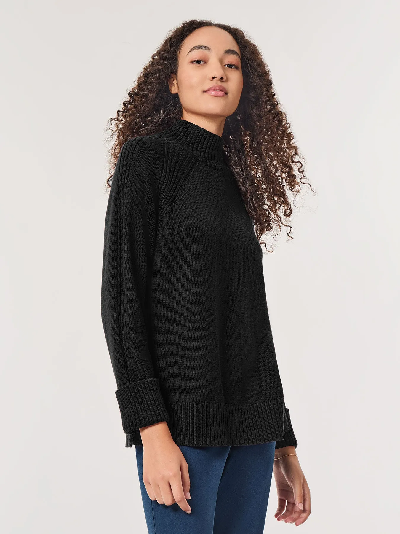 Directional Ribbed Sweater sold by Jones New York product image thumbnail 2