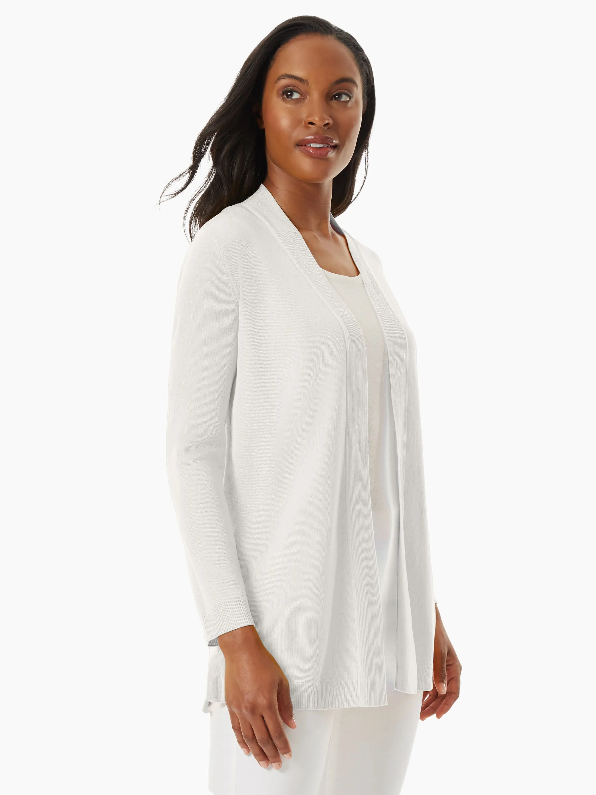 Open Front Icon Cardigan sold by Jones New York product image thumbnail 2