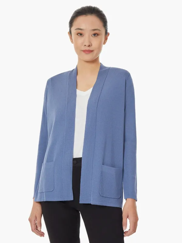 Open Front Ribbed Icon Cardigan sold by Jones New York