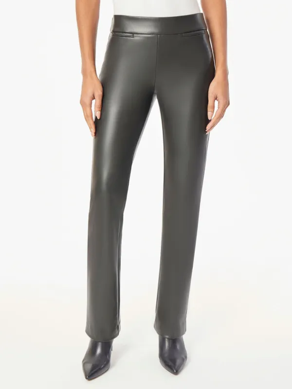 Vegan Leather Pull-On Pants sold by Jones New York