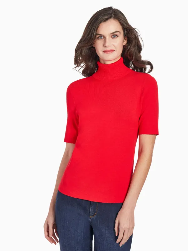 Elbow Sleeve Turtleneck sold by Jones New York