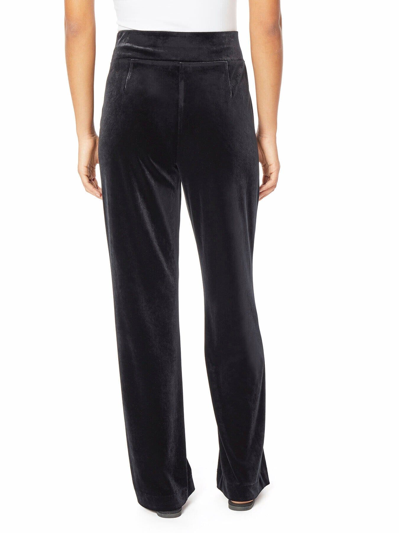 Velour Pull-On Straight Leg Pants sold by Jones New York product image thumbnail 3