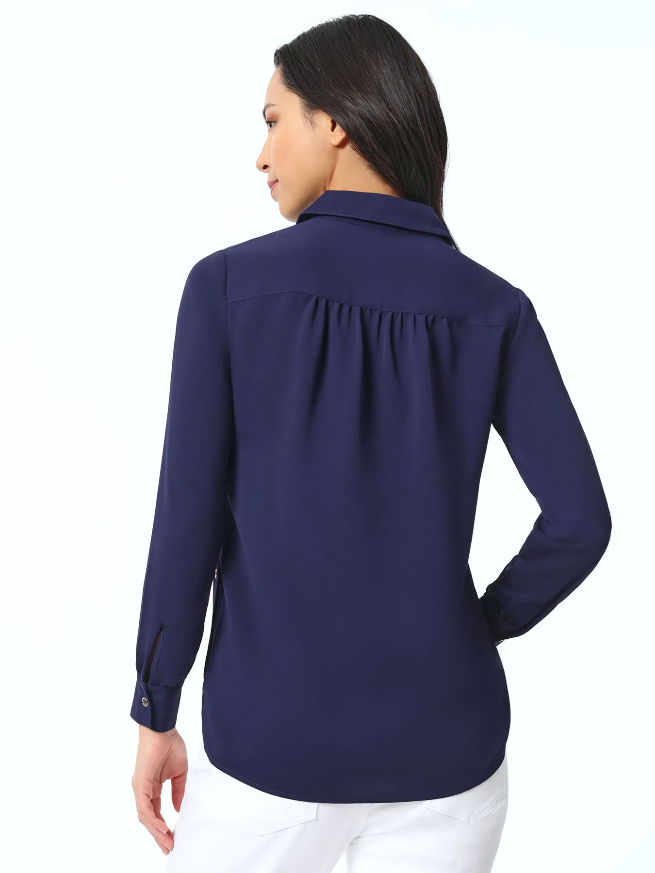 Tulip Hem Popover Tunic sold by Jones New York product image thumbnail 3