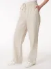 Plus Size Pull-On Linen Drawstring Trousers sold by Jones New York