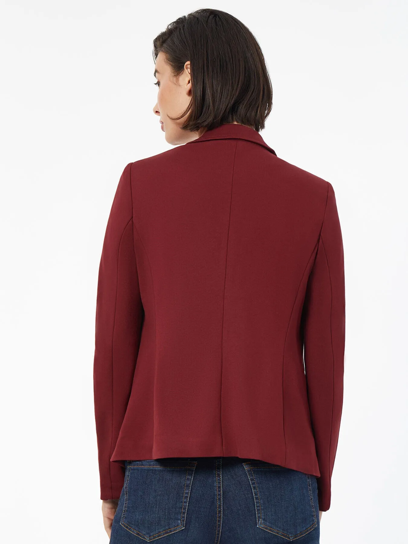 Modern Compression Faux Double Breasted Jacket sold by Jones New York product image thumbnail 3