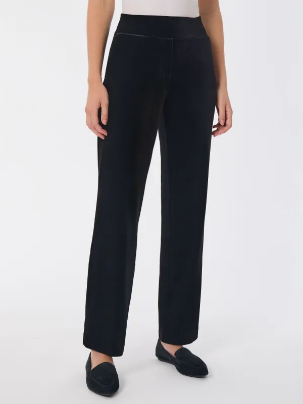 Pull-On Velour Straight Leg Pants sold by Jones New York
