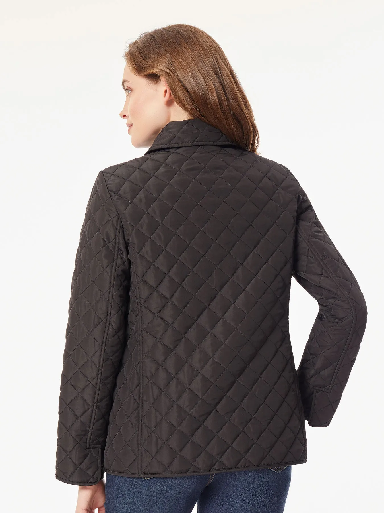 Five-Button Quilted Jacket sold by Jones New York product image thumbnail 3