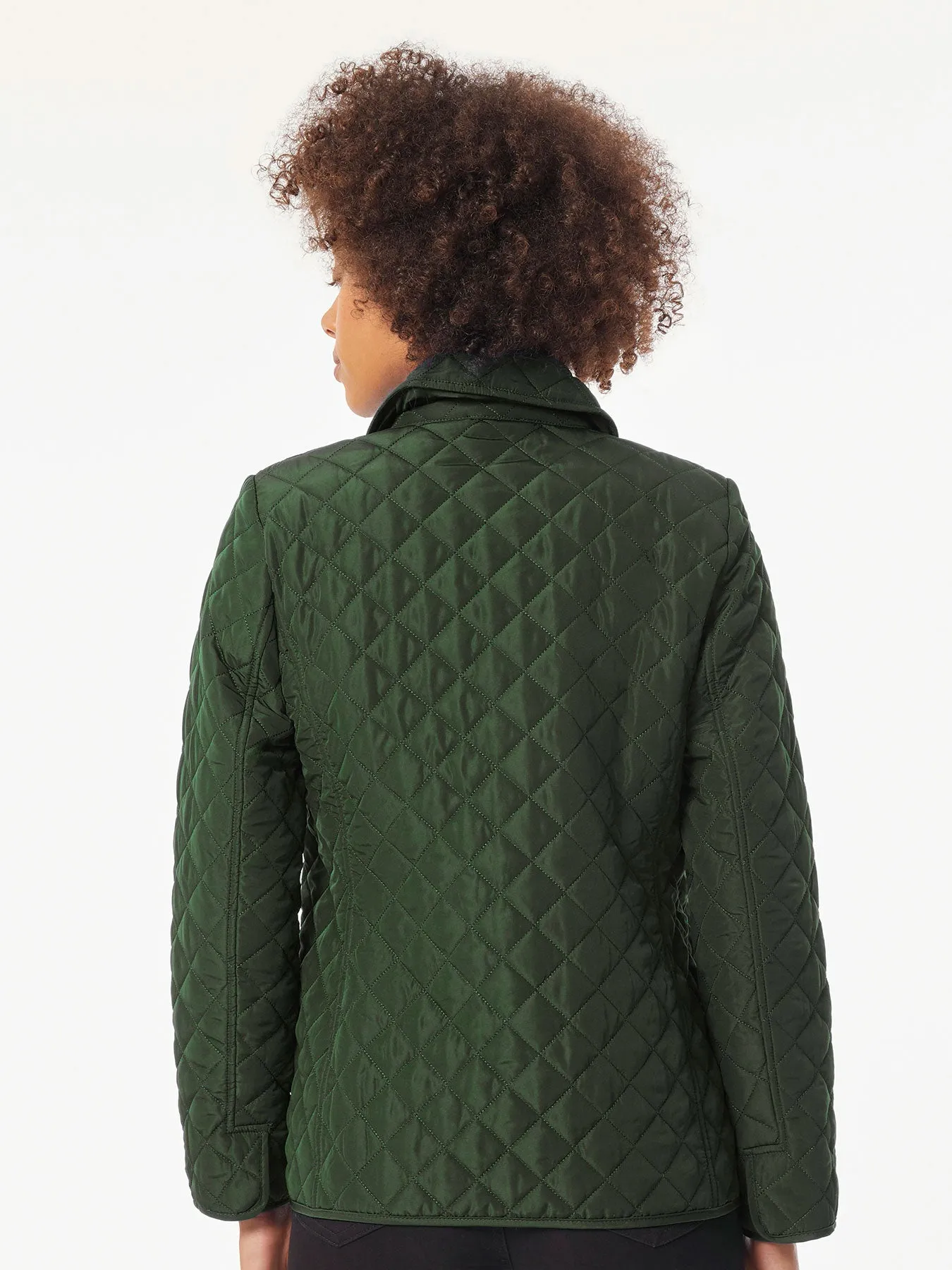Petite Five-Button Quilted Jacket sold by Jones New York product image thumbnail 3
