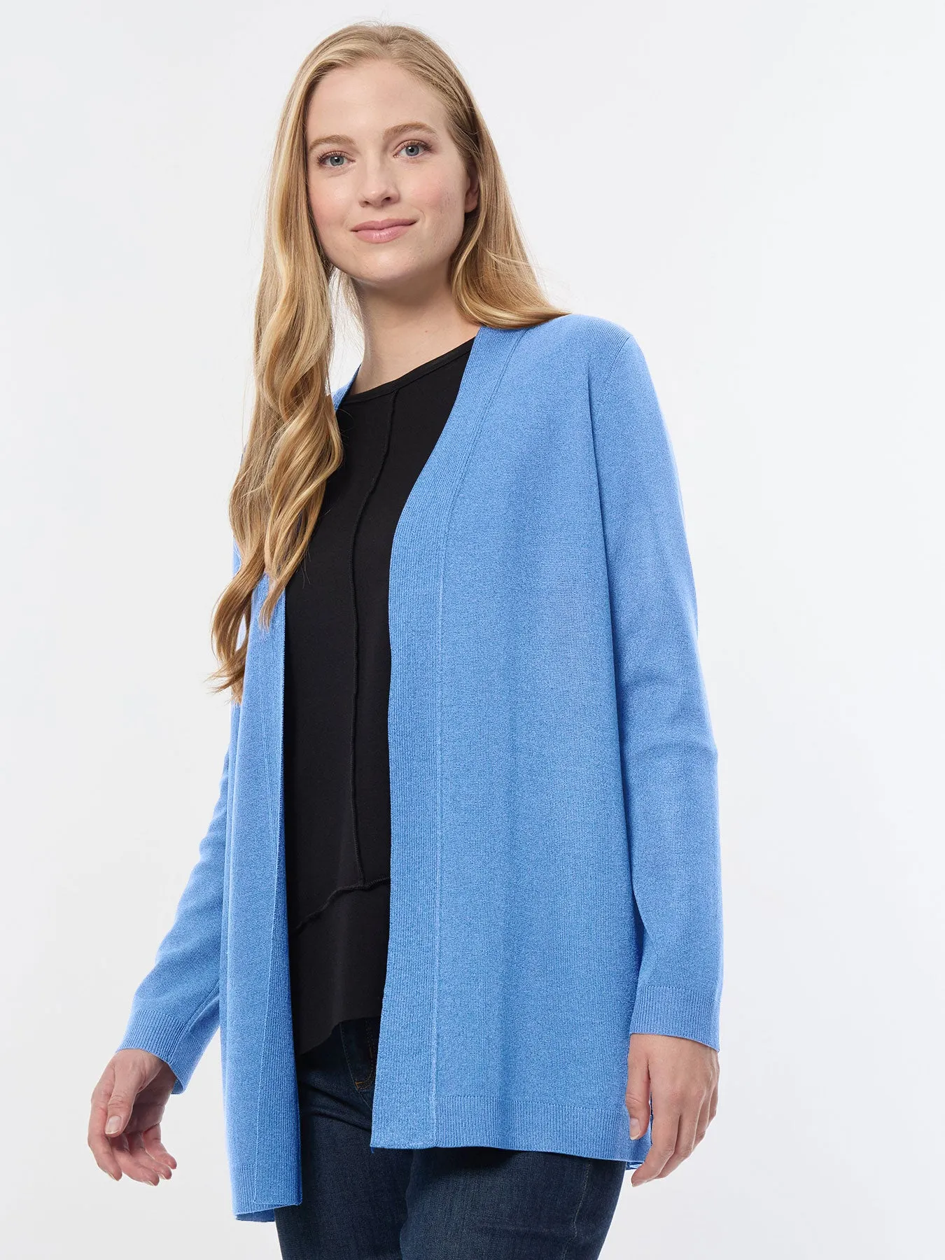Plus Open Front Icon Cardigan sold by Jones New York product image thumbnail 2