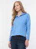 Quarter Zip Pull-Over Top, Serenity Knit sold by Jones New York
