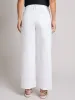Patch Pocket Wide Leg Denim, Soft White sold by Jones New York