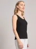 Sutton Scoop Neck Tank Top sold by Jones New York