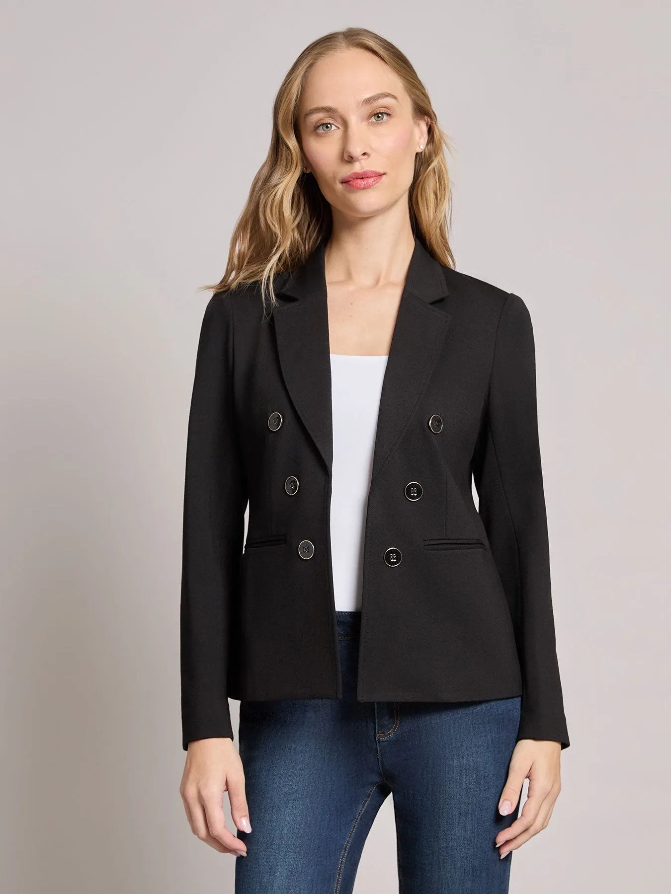 Faux Double Breasted Jacket sold by Jones New York