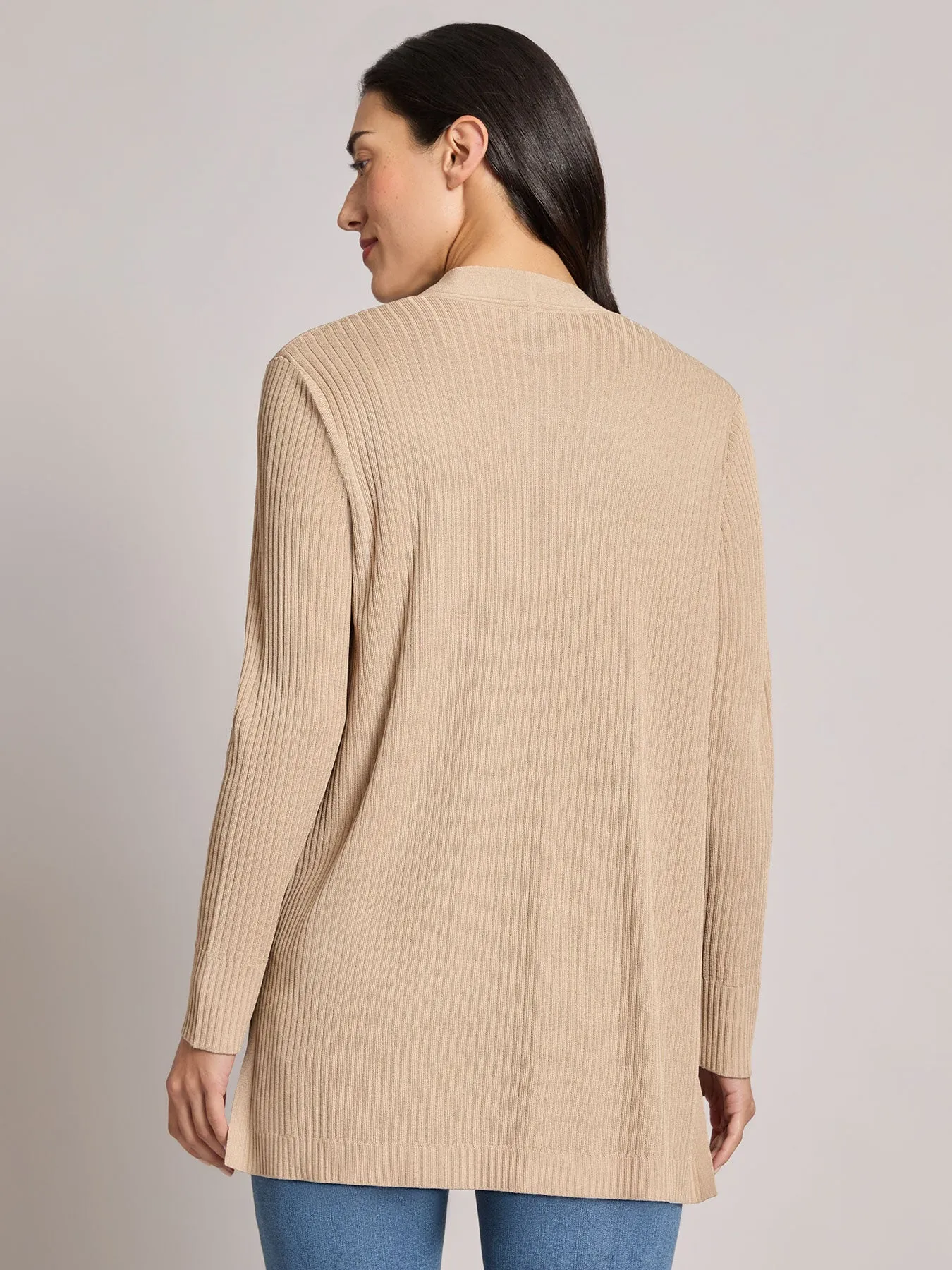 Petite Open Front Sutton Cardigan sold by Jones New York product image thumbnail 4