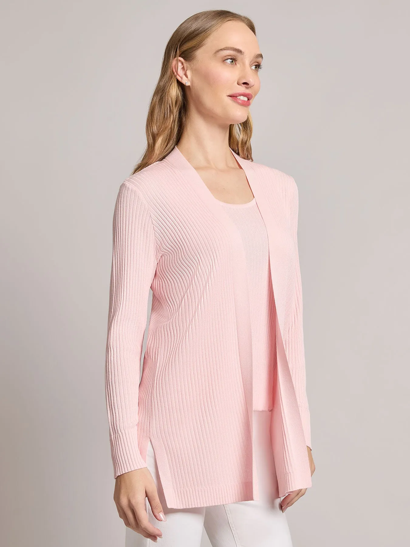 Open Front Sutton Cardigan sold by Jones New York product image thumbnail 3