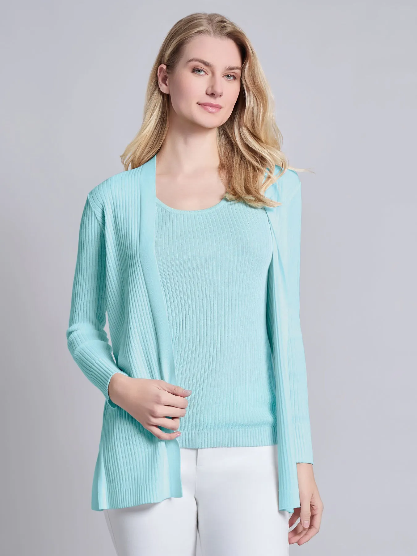 Open Front Sutton Cardigan sold by Jones New York